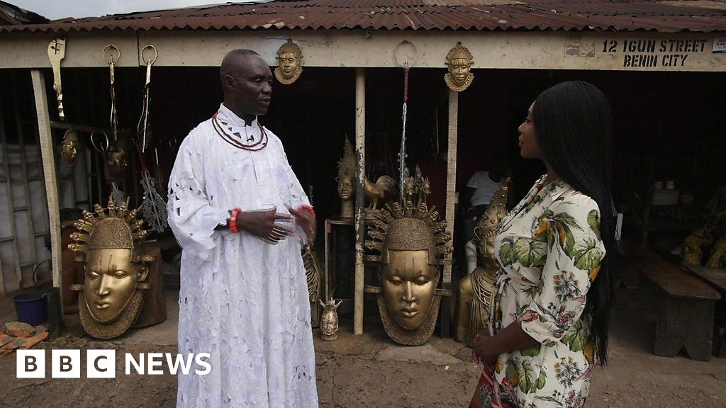 The ancient trade of Benin bronzes - BBC News