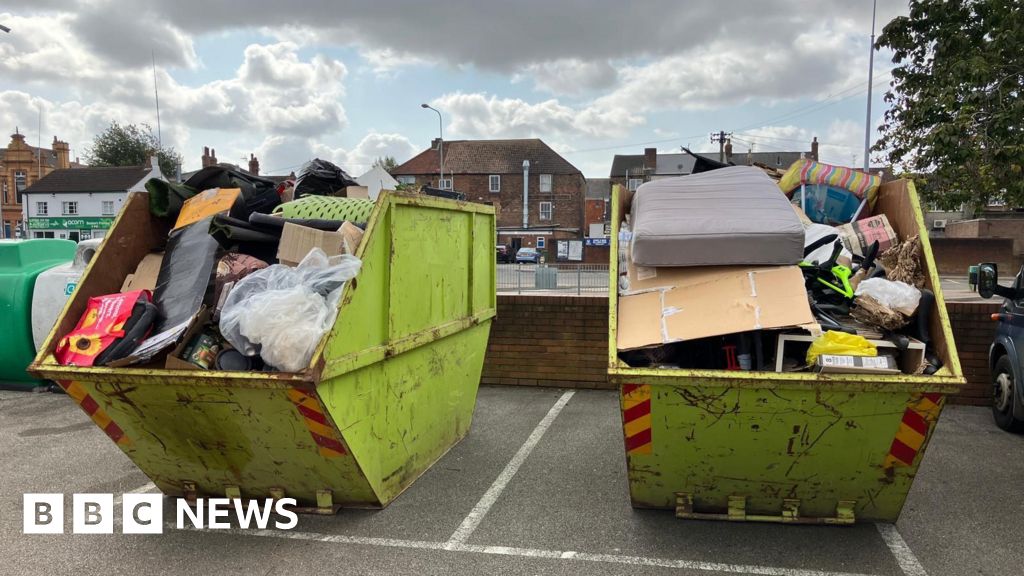 bbc.co.uk - Harry Parkhill & David McKenna - Fridge of rotten food dumped in Boston skip scheme - BBC News