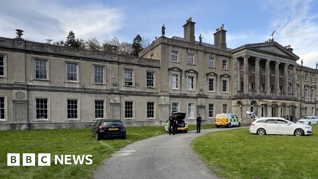 Cannabis farm discovered in stately home which once hosted the King