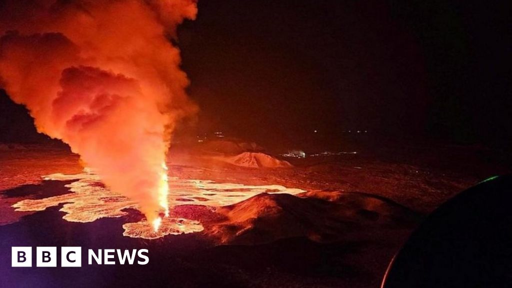 Volcano spews lava and smoke in new Iceland eruption