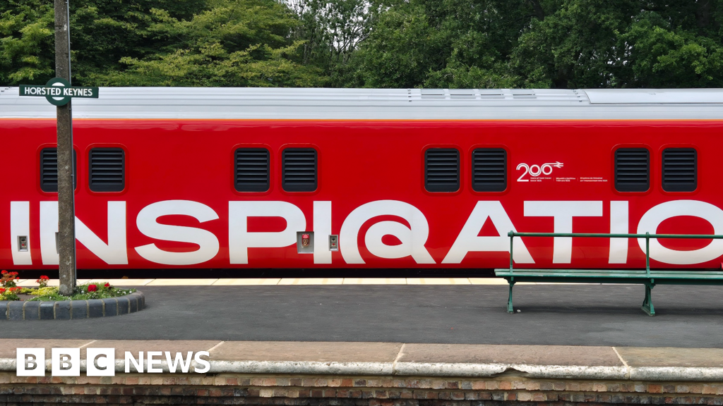 Railway 200 National Exhibition Train Opens Sussex, Bluebell Railway