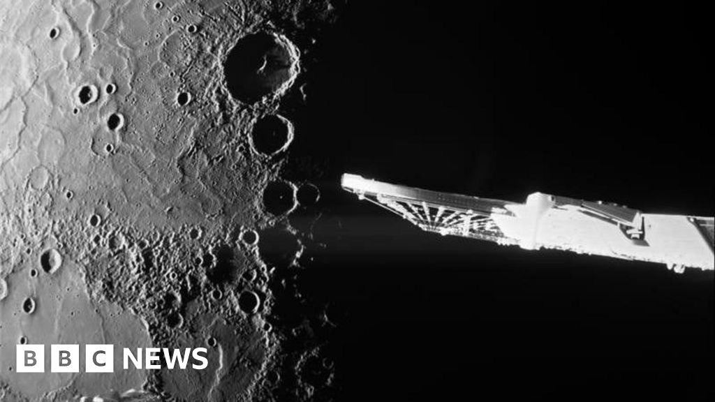 Gambar baru Merkurius ditangkap oleh pesawat ruang angkasa Inggris BepiColombo