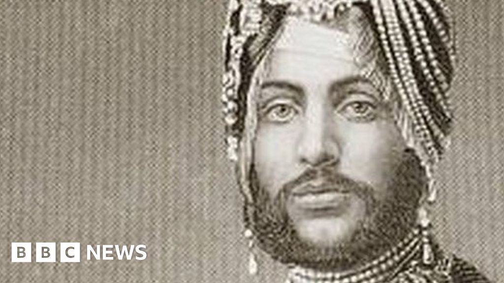 杜勒普-辛格大公(Maharajah Duleep Singh)。在諾福克為流亡皇室舉辦展覽