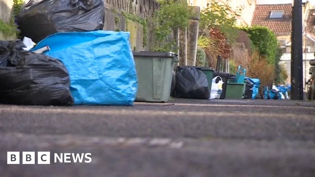 Waste backlog residents in Bath offered paid collection work BBC News