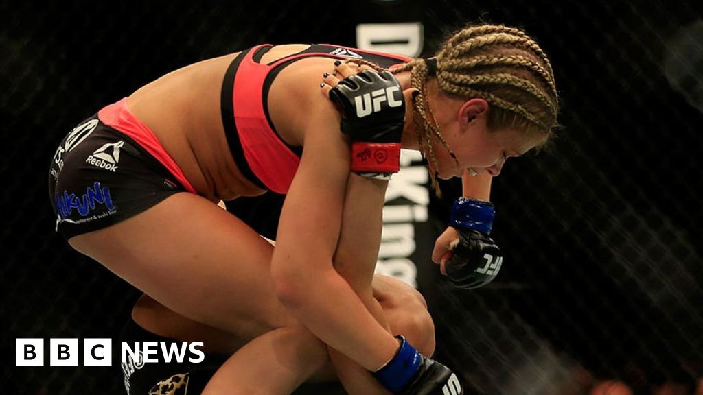 Paige Vanzant Ufc Gave Me An Eating Disorder Bbc News