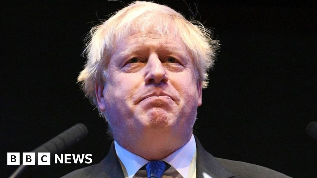 Why did Boris Johnson resign?