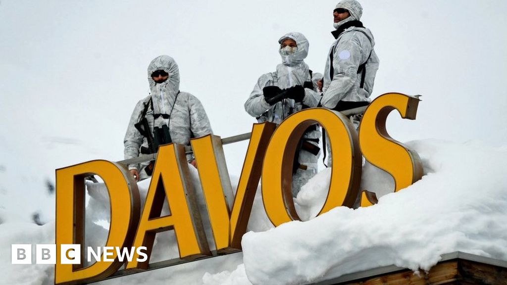 The green trade row dividing the Davos elite