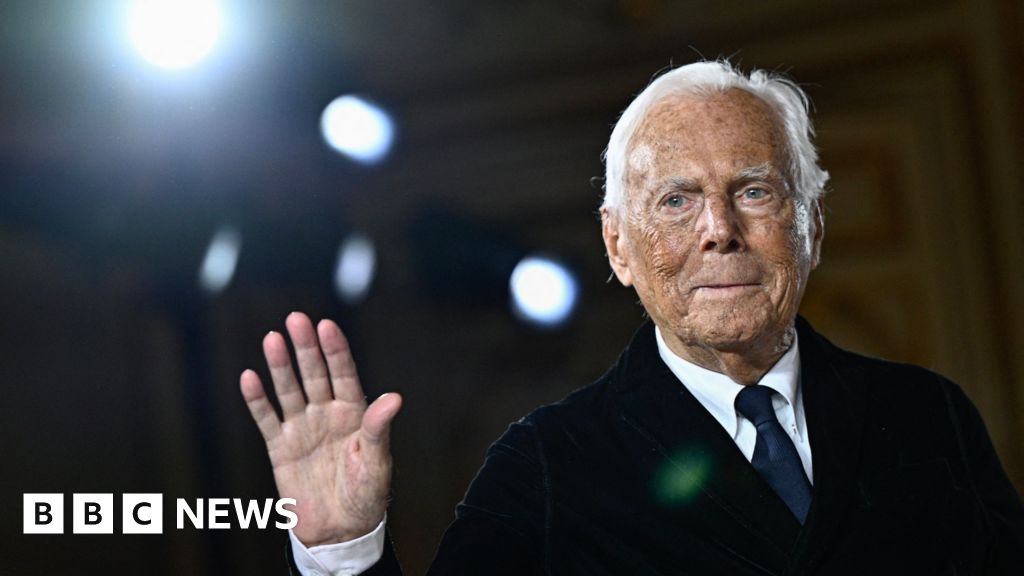 Legendary Italian designer Giorgio Armani dies