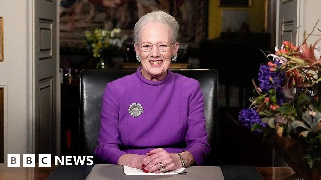 Queen of Denmark announces abdication live on TV - BBC News