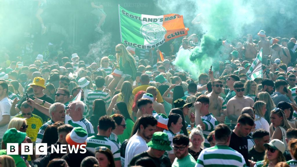 Celtic fans attend unofficial title party despite club appeal