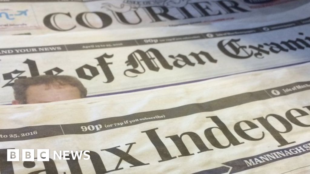 Isle of Man newspaper titles sold in £4.25m deal BBC News