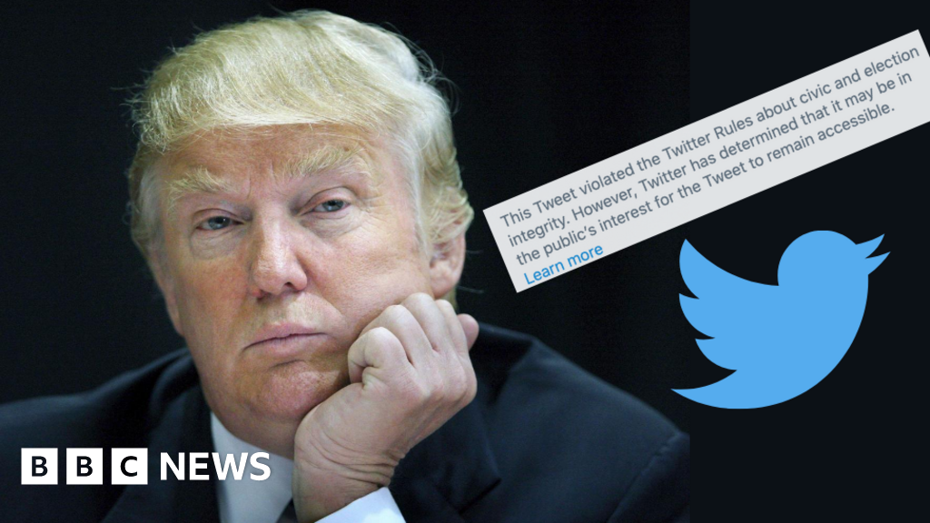 Trump's postal-vote tweet misleading, says Twitter