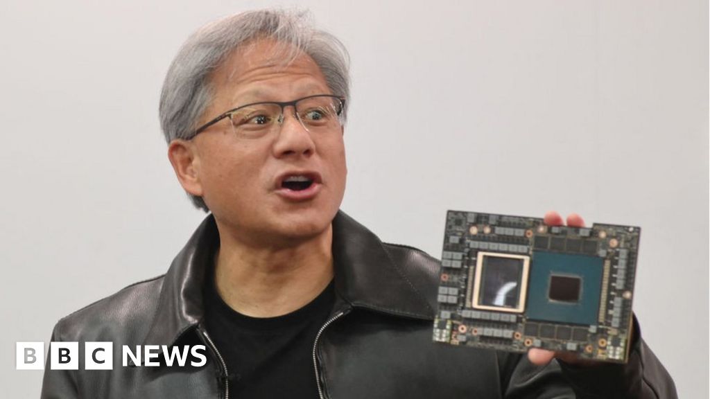 Nvidia hits $1tn valuation as investors buy AI buzz