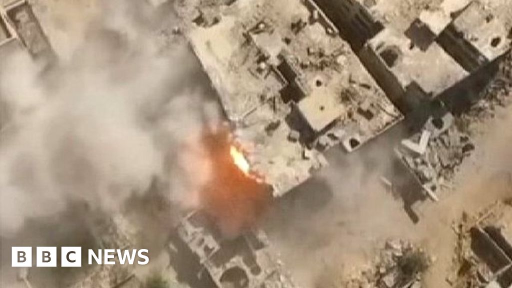 Drone Footage Reveals Syria Devastation - BBC News