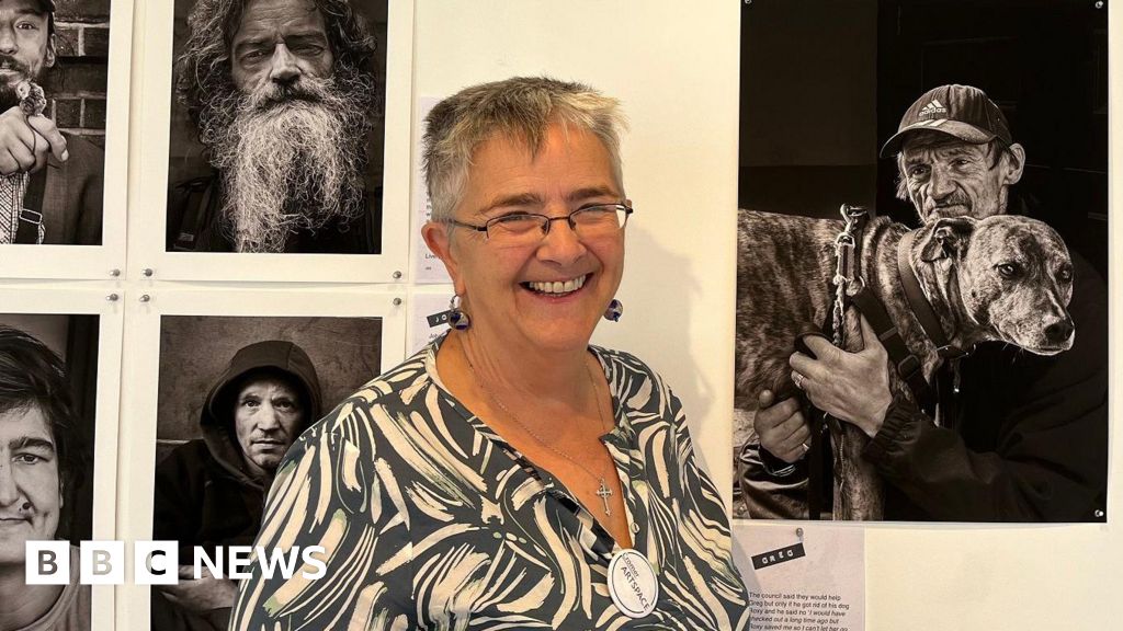 People who were faced with homelessness who were invited to the exhibition People who were faced with homelessness who were invited to the exhibition