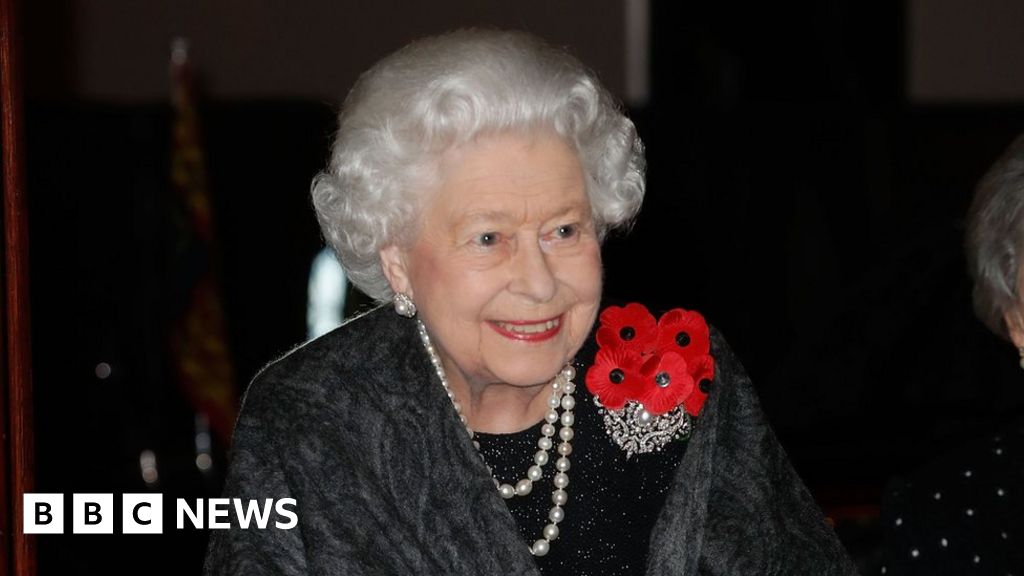 Armistice Day Queen Attends Festival Of Remembrance Bbc News