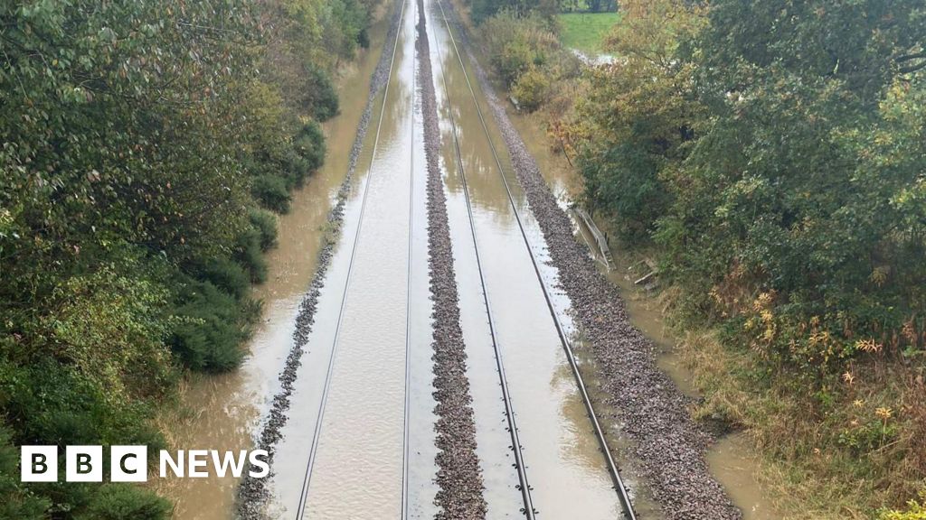 Wales weather: Heavy rain brings widespread travel disruption