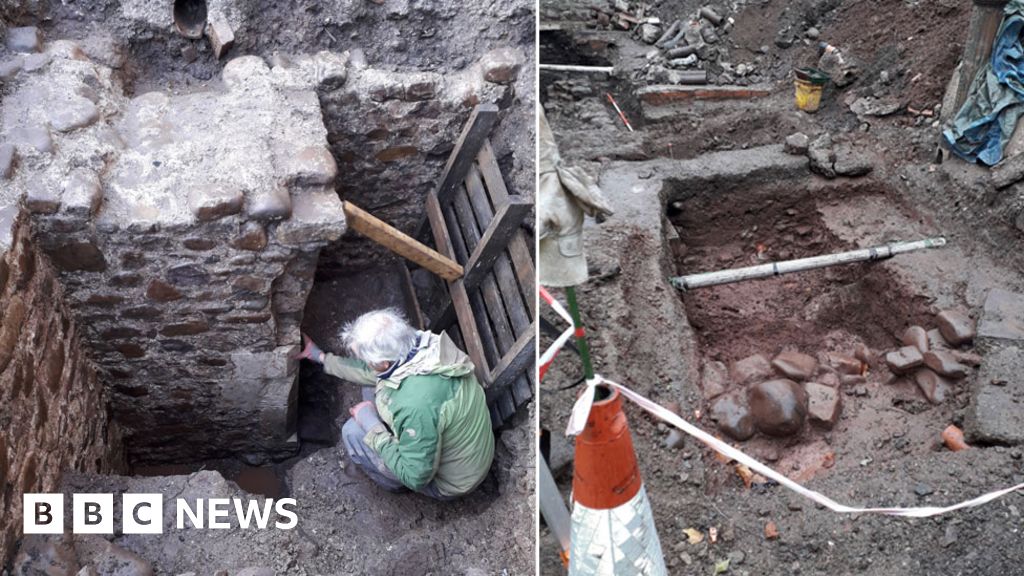 Medieval building found in Llandaff under public toilets