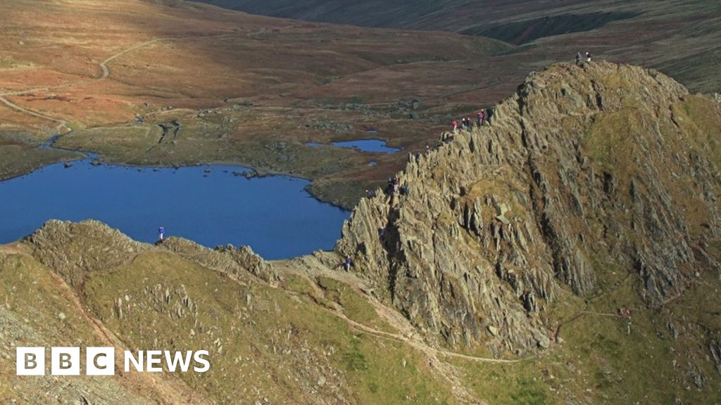 Lake District Death Walker Dies Falling From Striding Edge c News