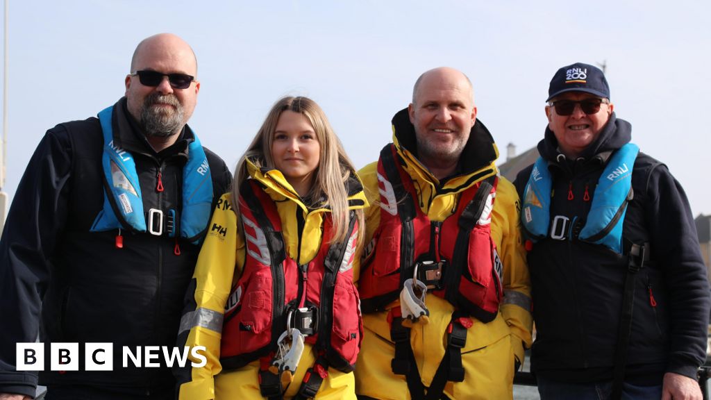Eastbourne RNLI welcomes fourth generation of same family