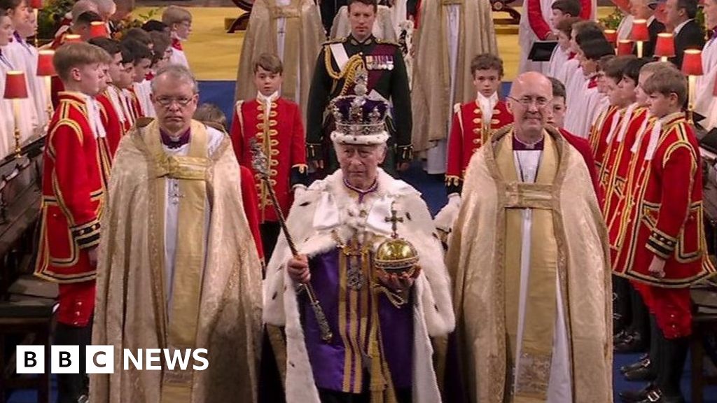 How King Charles’ Coronation unfolded…in 90 seconds