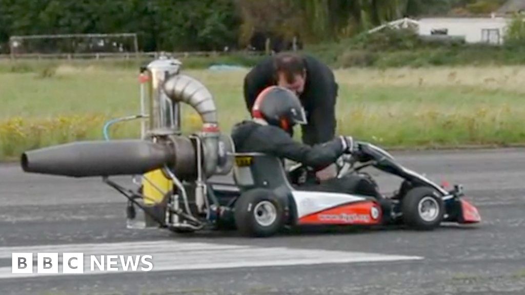 The man who builds jet engines in his shed BBC News