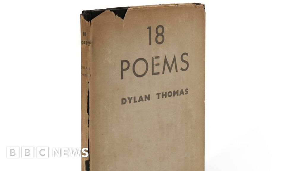 Dylan Thomas’ copy of first poetry book up for auction