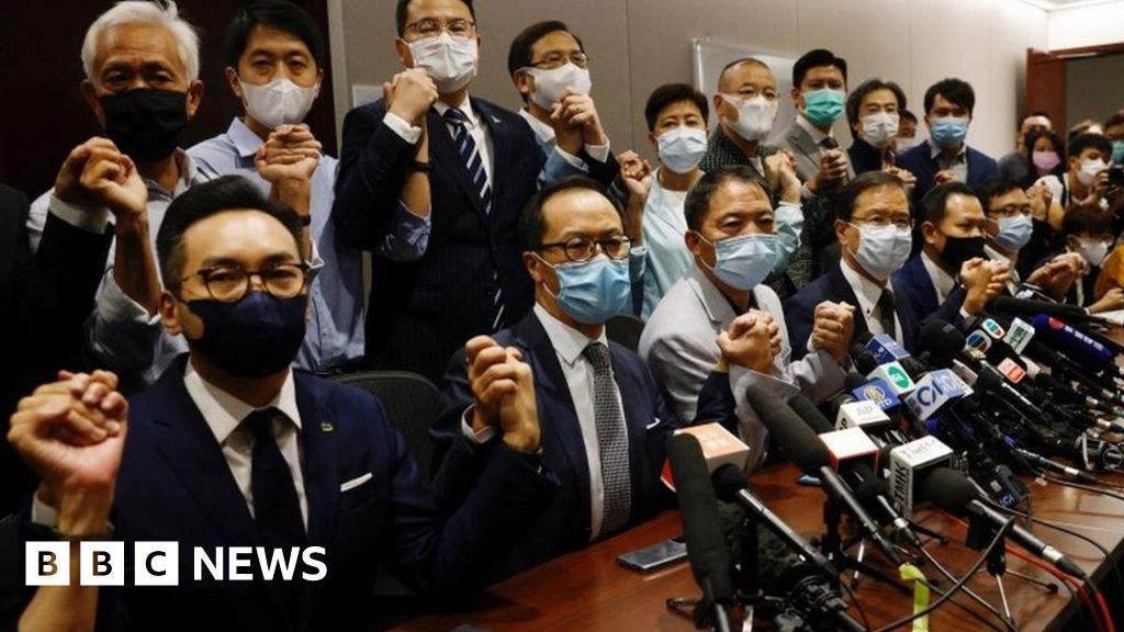 Wu Chi-wai, Hong Kong pro-democracy lawmaker ‘announces mass resignations’