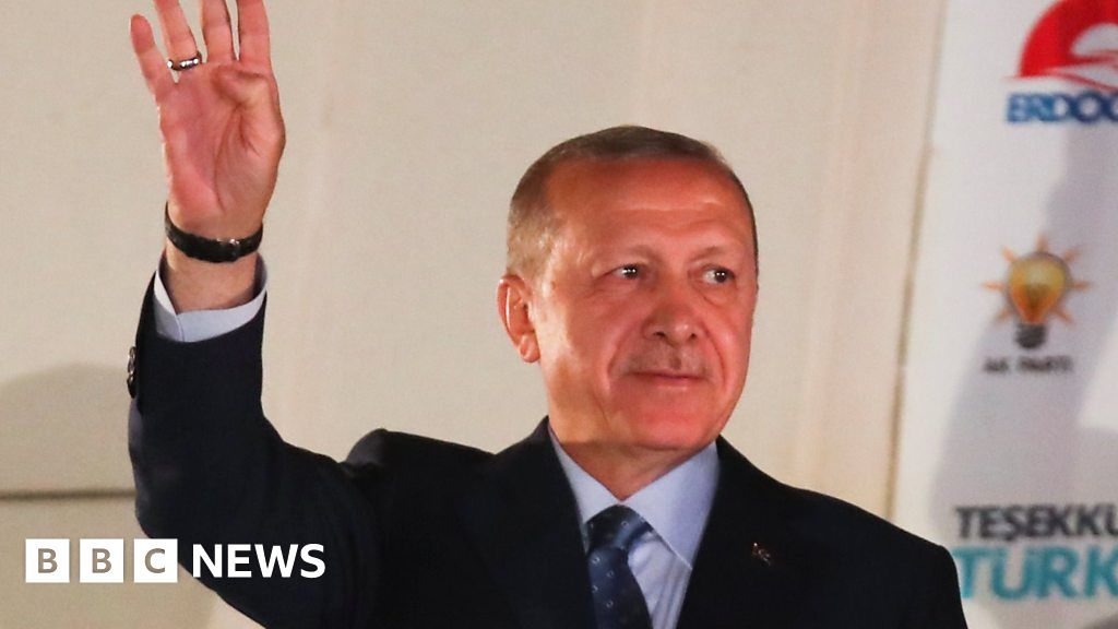 Turkey election Erdogan thanks voters for 'love'