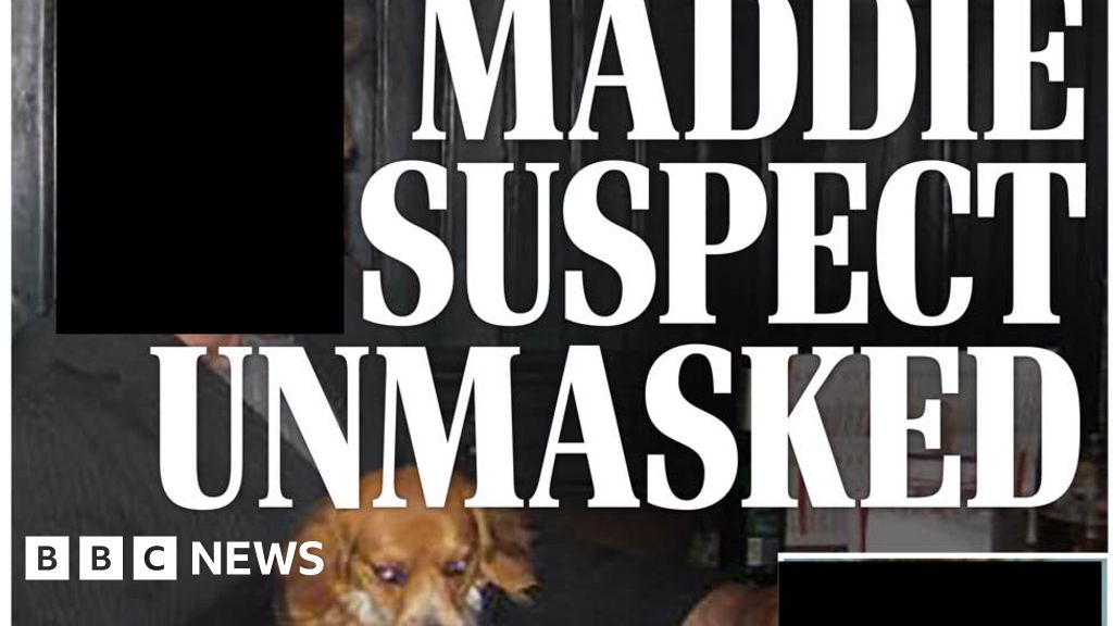 Headlines: suspect in the case of Madeleine 'exposed' in papers