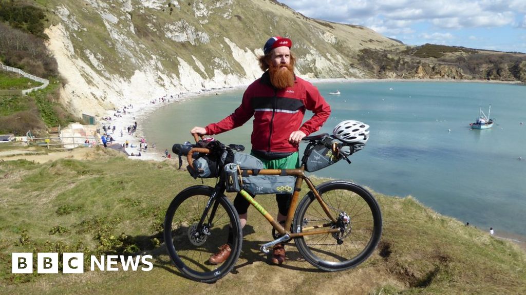 Adventurer Sean Conway starts 'UK coastline triathlon' BBC News