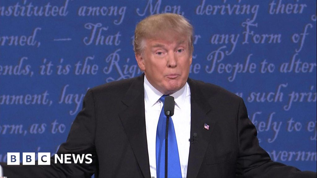 Trump Attacks On Clinton On Disgraceful Email Bbc News