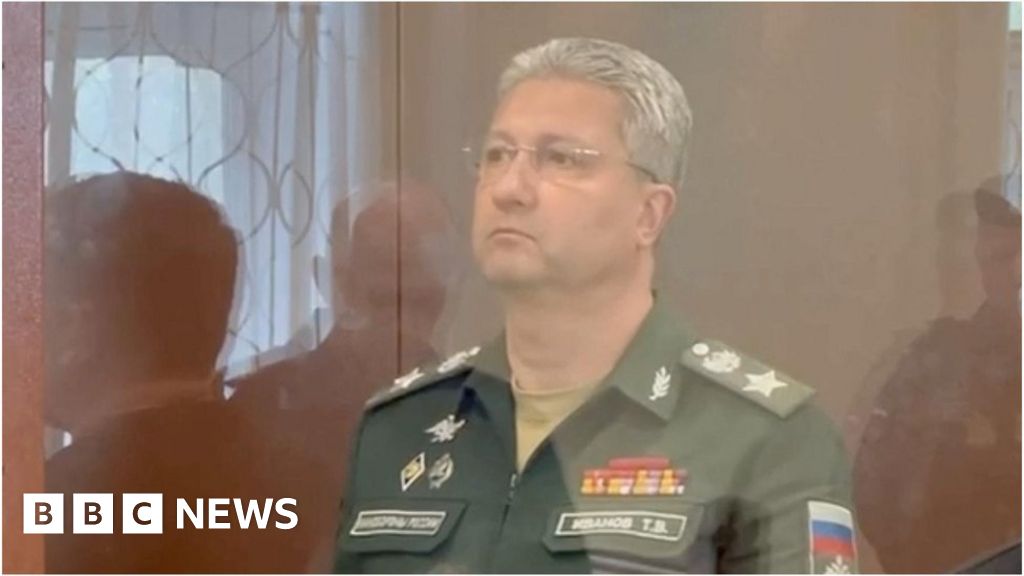 Rosyjski wiceminister obrony Timur Iwanow jest oskarżony o przyjmowanie łapówek