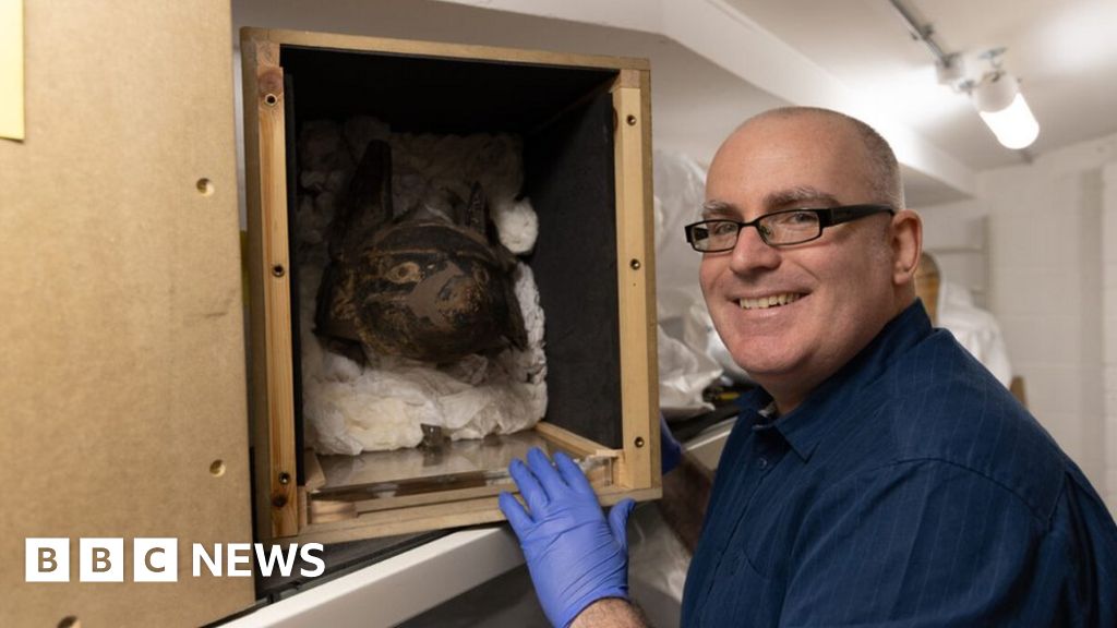 Swansea University Rare Egyptian Artefacts Come To Wales Bbc News