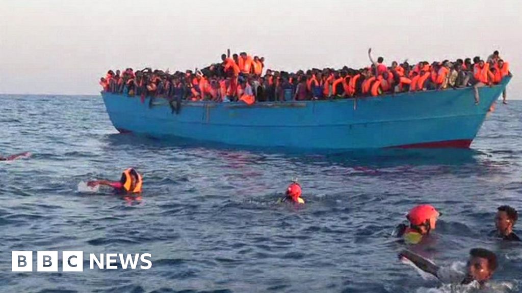 Thousands Of Migrants Rescued Off Libya Bbc News