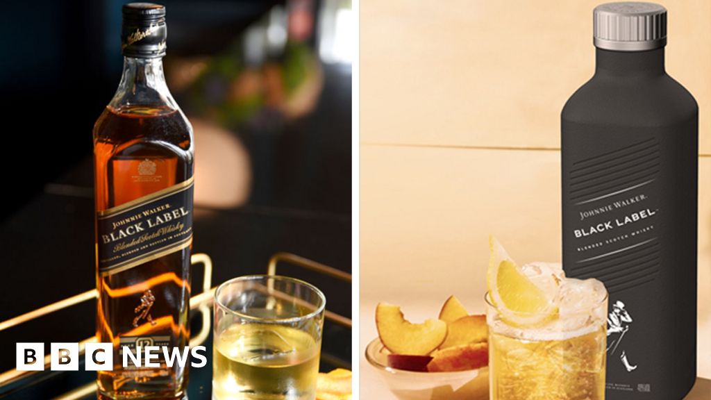 Johnnie Walker whisky to be sold in paper bottles