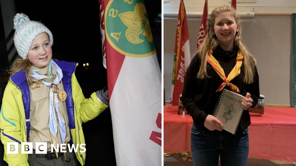 The US girl scouts hoping to soar like Eagles