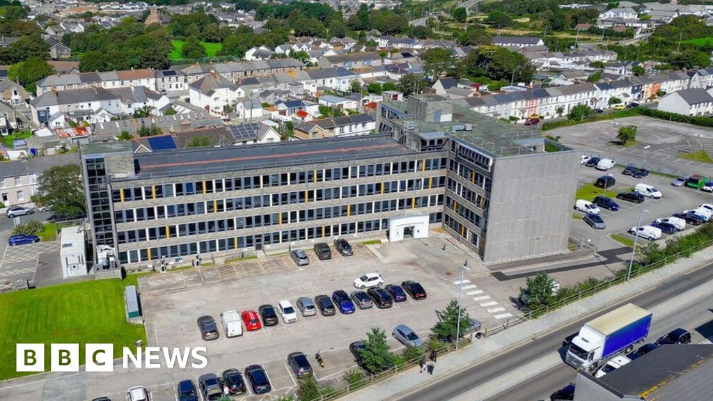 Cornwall Council offices up for sale in savings push BBC News