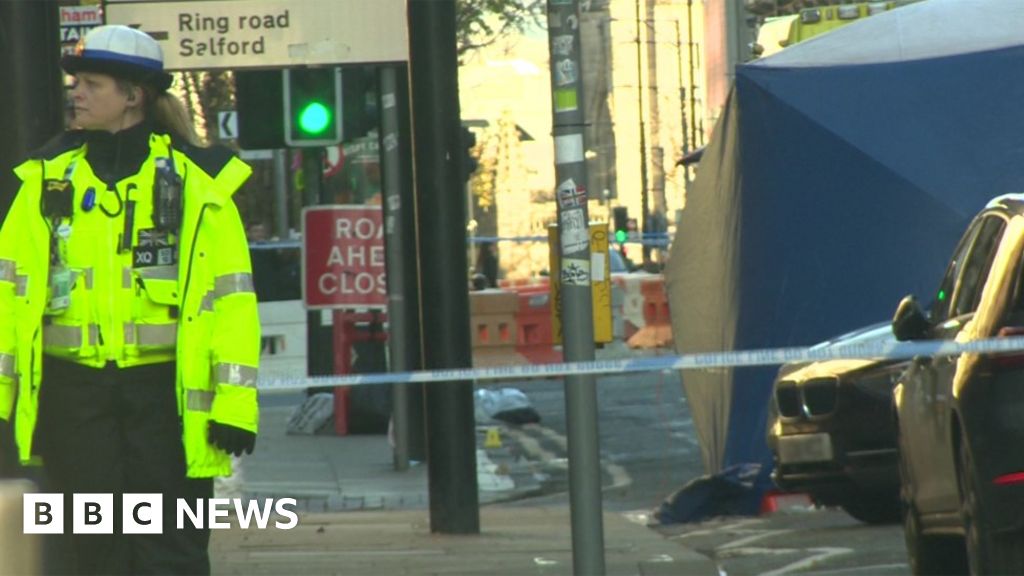 Manchester Murder Arrests After Man Hit By Car - BBC News