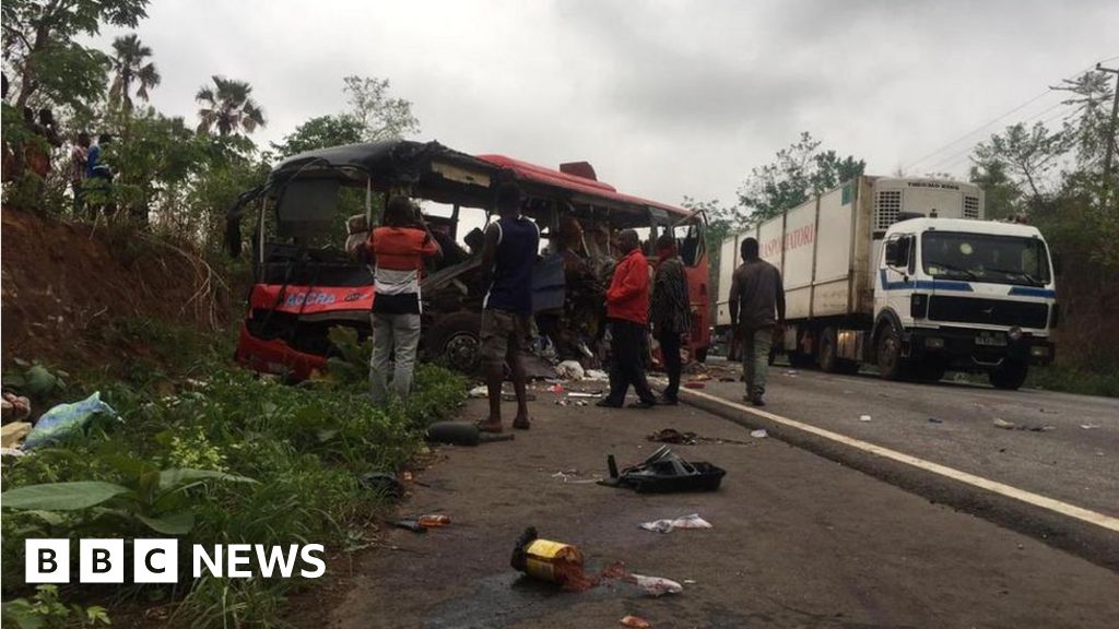 Dozens killed as Ghana buses collide