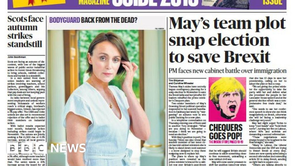 The Papers: Tories' snap election plot