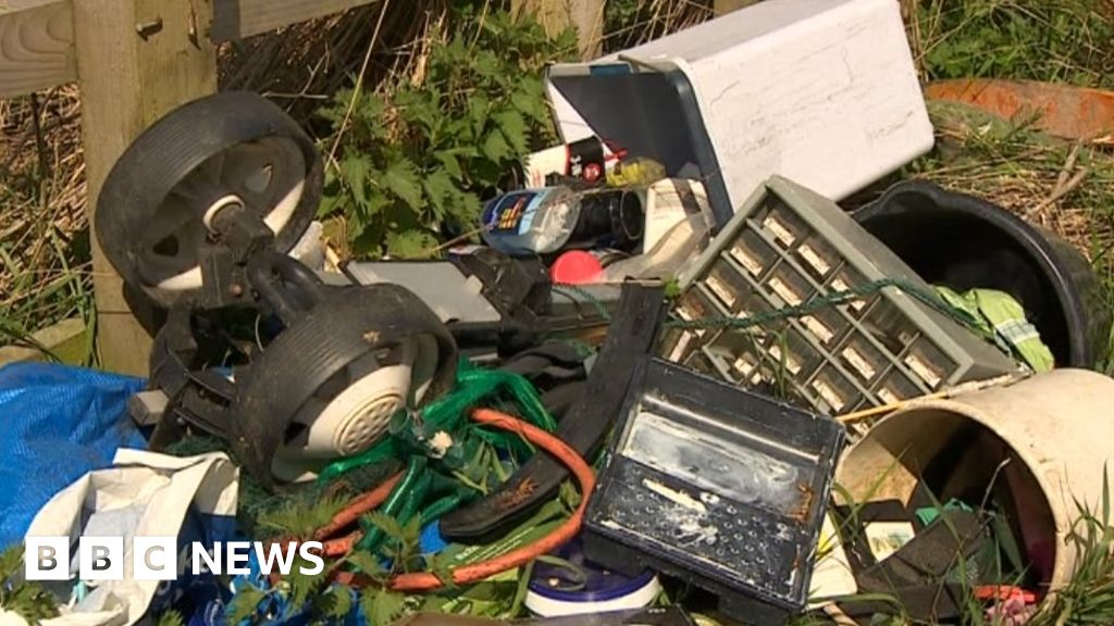 UK Is The Messiest Country Due To Fly Tipping Farmer Claims BBC News    122306204 Flytippping2012 