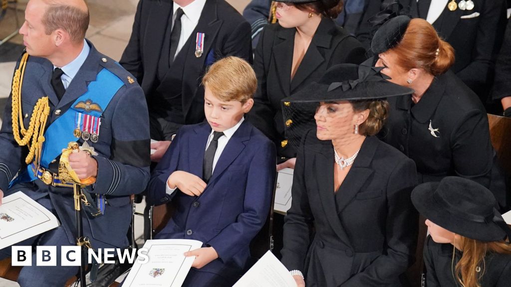 Who was at the Queen's funeral service – and who was not?