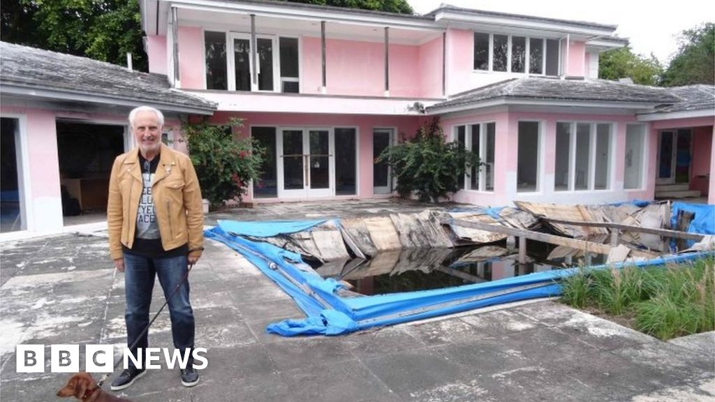 Drug lord Pablo Escobar's Florida mansion razed BBC News