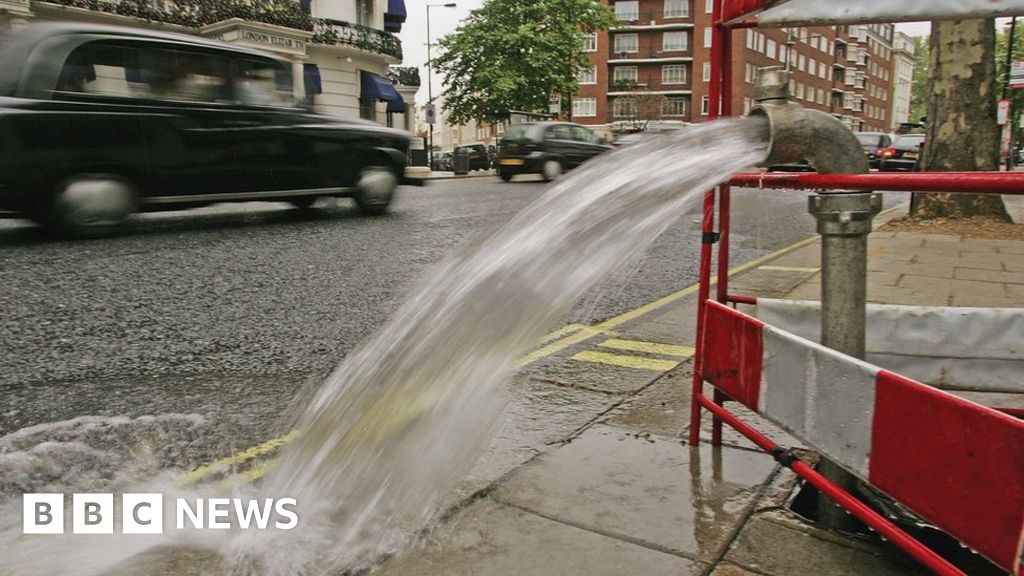 Thames Water fined £120m over leaks BBC News