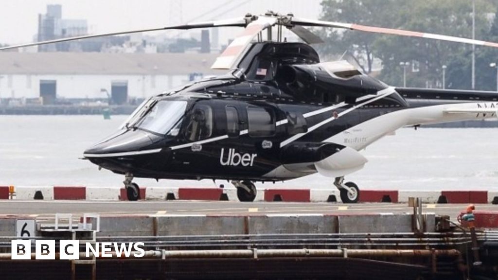 Icymi Uber Helicopter Rides And Doorless Ladies Loos Bbc News