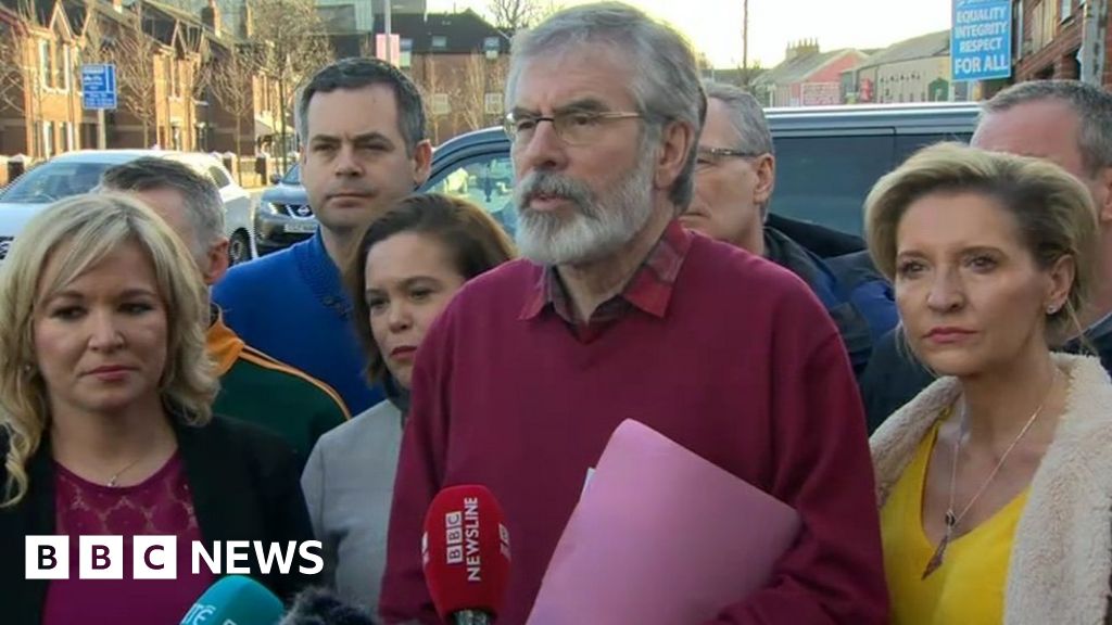 Assembly election Sinn Féin hails watershed result BBC News