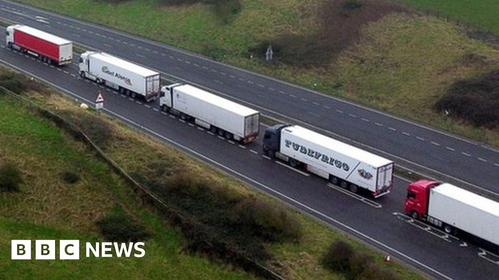 What's been causing lorry queues at Dover?