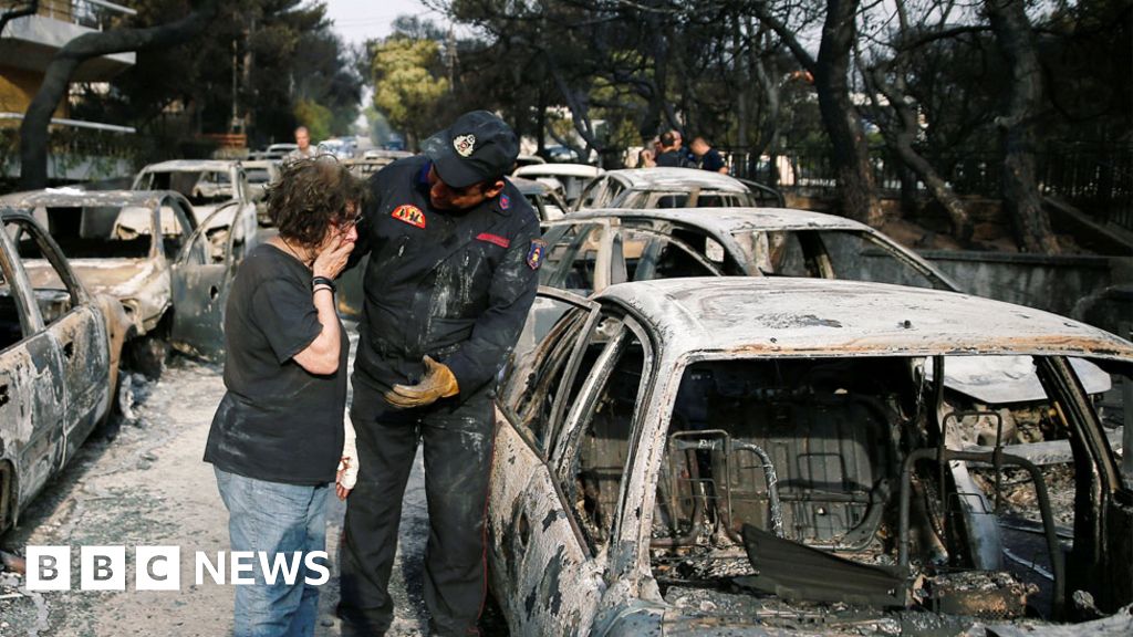 Greece wildfires: Dozens dead in Attica region BBC News