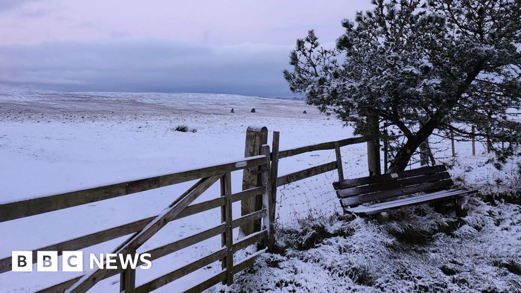 Chilly UK dips to -8C as snow and ice forecast